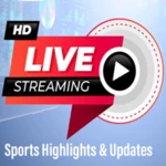 sports live streaming hd android application logo